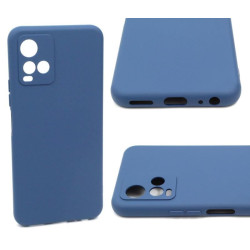 Etui Silicon Case na telefon Vivo Y21 2021 / Y21s / Y33s granatowe