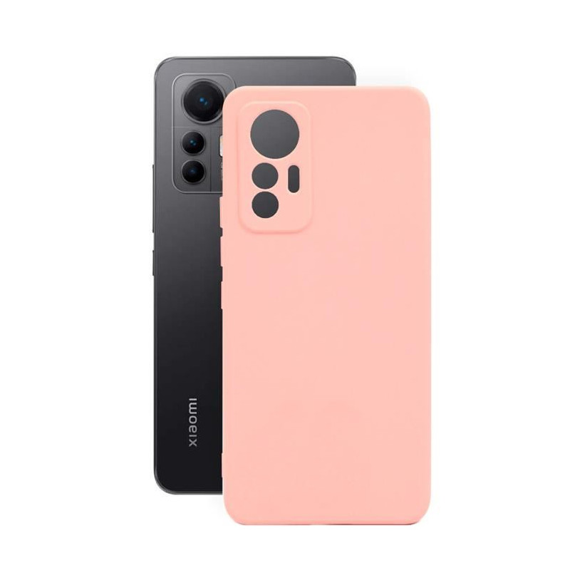 Etui Silicon Case na telefon Xiaomi 12 Lite 5G jasnoróżowe matowe