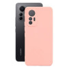 Etui Silicon Case na telefon Xiaomi 12 Lite 5G jasnoróżowe matowe