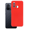 Etui Silicon Case na telefon Xiaomi Redmi 12C / 11A czerwone MATT