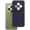 Etui Silicon Case na telefon Xiaomi Redmi 14C 2409BRN2CA / POCO C75 2410FPCC5G granatowe MATT