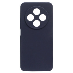 Etui Silicon Case na telefon Xiaomi Redmi 14C 2409BRN2CA / POCO C75 2410FPCC5G granatowe MATT