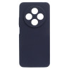 Etui Silicon Case na telefon Xiaomi Redmi 14C 2409BRN2CA / POCO C75 2410FPCC5G granatowe MATT