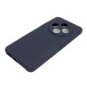 Etui Silicon Case na telefon Xiaomi Redmi 14C 2409BRN2CA / POCO C75 2410FPCC5G granatowe MATT