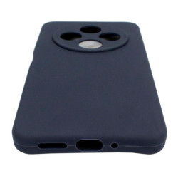 Etui Silicon Case na telefon Xiaomi Redmi 14C 2409BRN2CA / POCO C75 2410FPCC5G granatowe MATT