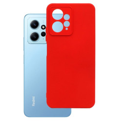 Etui Silicon Case na telefon Xiaomi Redmi Note 12 4G LTE MZB0E7NEU MZB0DOBEU czerwone MATT