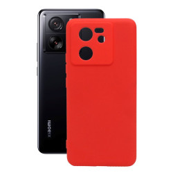 Etui Silicon Case na telefon Xiaomi 13T / 13T Pro 5G / Redmi K60 Ultra 5G czerwone