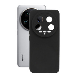 Etui Silicon Case na telefon Xiaomi 14 Ultra 5G czarne MATT