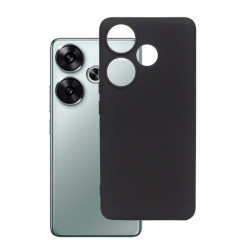 Etui Silicon Case na telefon Xiaomi POCO F6 5G czarne