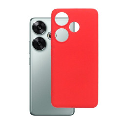 Etui Silicon Case na telefon Xiaomi POCO F6 5G 24069PC21G czerwone