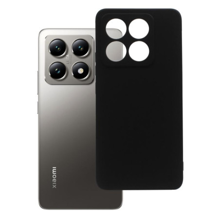 Etui Silicon Case na telefon Xiaomi 14T 5G 2406APNFAG czarne MATT
