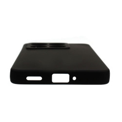 Etui Silicon Case na telefon Xiaomi 14T 5G 2406APNFAG czarne MATT