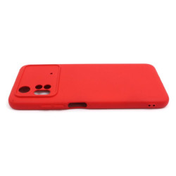 Etui Silicon Case na telefon Xiaomi POCO M4 Pro 4G / LTE czerwone
