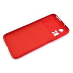 Etui Silicon Case na telefon Xiaomi POCO M4 Pro 4G / LTE czerwone