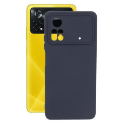 Etui Silicon Case na telefon Xiaomi POCO X4 Pro 5G granatowe