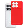 Etui Silicon Case na telefon Xiaomi POCO F6 Pro 5G 23113RKC6G czerwone