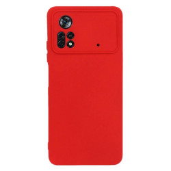 Etui Silicon Case na telefon Xiaomi POCO X4 Pro 5G czerwone