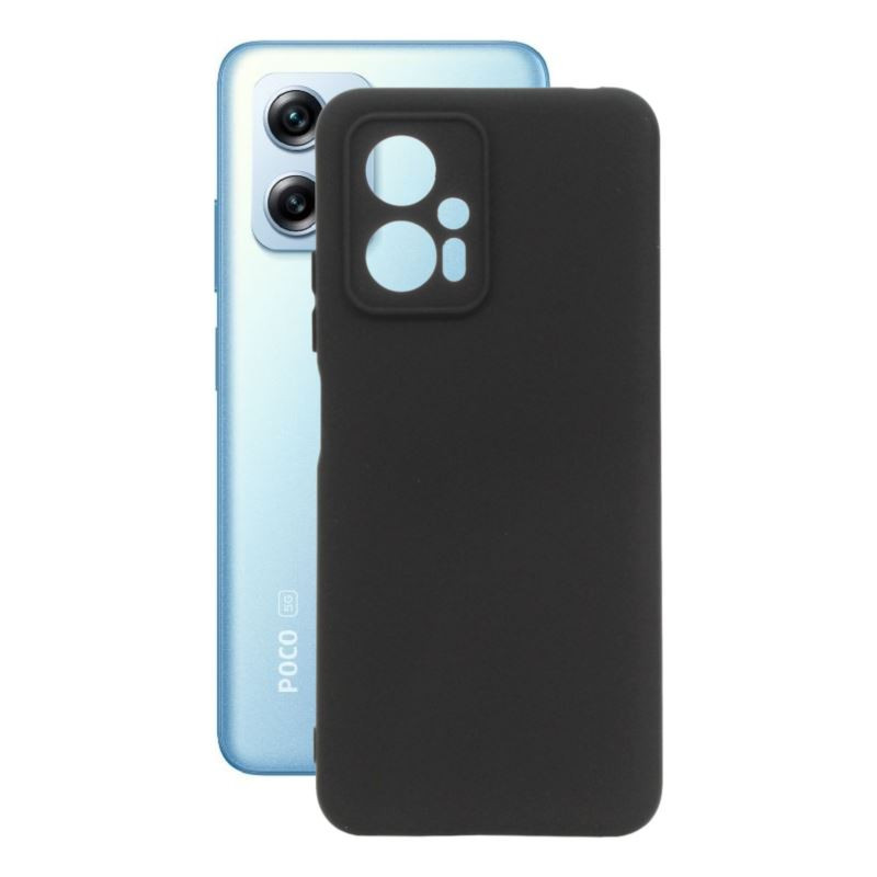 Etui Silicon Case na telefon Xiaomi POCO X4 GT 5G / Redmi Note 11T Pro+ 5G czarne