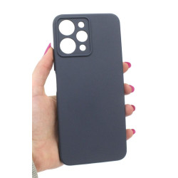 Etui Silicon Case na telefon Xiaomi Redmi 12 4G 23053RN02A granatowe