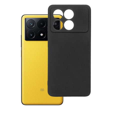 Etui Silicon Case na telefon Xiaomi POCO X6 Pro 5G / Redmi K70e 5G czarne