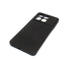 Etui Silicon Case na telefon Xiaomi POCO X6 Pro 5G / Redmi K70e 5G czarne
