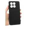 Etui Silicon Case na telefon Xiaomi POCO X6 Pro 5G / Redmi K70e 5G czarne