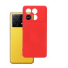 Etui Silicon Case na telefon Xiaomi POCO X6 Pro 5G / Redmi K70e 5G czerwone