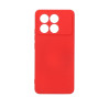 Etui Silicon Case na telefon Xiaomi POCO X6 Pro 5G / Redmi K70e 5G czerwone