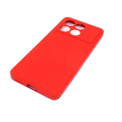 Etui Silicon Case na telefon Xiaomi POCO X6 Pro 5G / Redmi K70e 5G czerwone