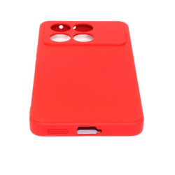 Etui Silicon Case na telefon Xiaomi POCO X6 Pro 5G / Redmi K70e 5G czerwone