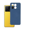 Etui Silicon Case na telefon Xiaomi POCO X6 Pro 5G / Redmi K70e 5G granatowe