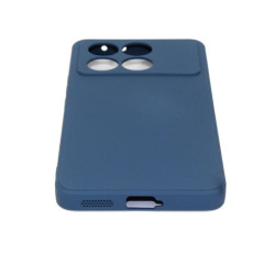 Etui Silicon Case na telefon Xiaomi POCO X6 Pro 5G / Redmi K70e 5G granatowe