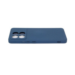 Etui Silicon Case na telefon Xiaomi POCO X6 Pro 5G / Redmi K70e 5G granatowe