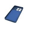 Etui Silicon Case na telefon Xiaomi POCO X6 Pro 5G / Redmi K70e 5G granatowe