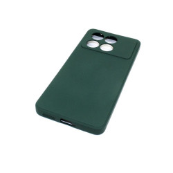 Etui Silicon Case na telefon Xiaomi POCO X6 Pro 5G / Redmi K70e 5G zielone