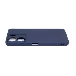 Etui Silicon Case na telefon Xiaomi Redmi 13C 4G 23108RN04Y / POCO C65 2310FPCA4G granatowe