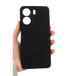 Etui Silicon Case na telefon Xiaomi Redmi 13C 4G 23108RN04Y / POCO C65 2310FPCA4G czarne