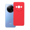 Etui Silicon Case na telefon Xiaomi Redmi A3 23129RN51X czerwone