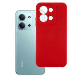 Etui Silicon Case na telefon Xiaomi Redmi 15C 4G 25078RA3EE / Redmi 15C 5G 2508CRN2BE / POCO C85 4G 25078PC3EE czerwone