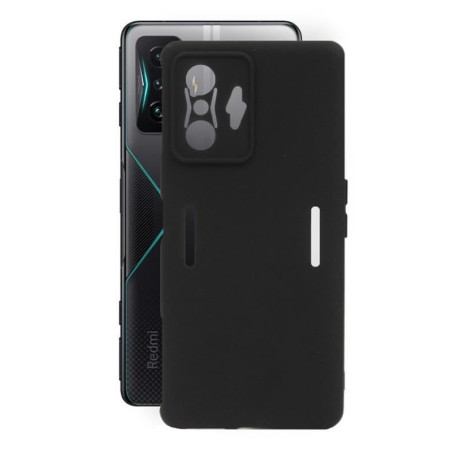 Etui Silicon Case na telefon Xiaomi Redmi K50 GE / POCO F4 GT czarne