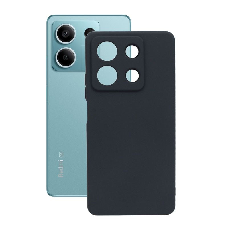 Etui Silicon Case na telefon Xiaomi Redmi Note 13 5G 2312DRAABG granatowe