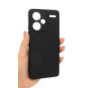 Etui Silicon Case na telefon Xiaomi Redmi Note 13 Pro+ 5G 23090RA98G czarne