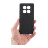 Etui Silicon Case na telefon Xiaomi Redmi Note 14 Pro 4G 24116RACCG czarne