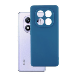 Etui Silicon Case na telefon Xiaomi Redmi Note 14 Pro 4G 24116RACCG granatowe