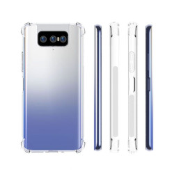 Etui Jelly Anti Shock na telefon ASUS ZenFone 8 5G Flip bezbarwne