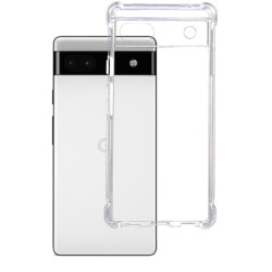 Etui Jelly Anti Shock na telefon Google Pixel 6A 5G bezbarwne