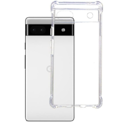 Etui Jelly Anti Shock na telefon Google Pixel 6A 5G bezbarwne