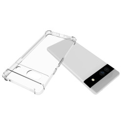 Etui Jelly Anti Shock na telefon Google Pixel 7A bezbarwne