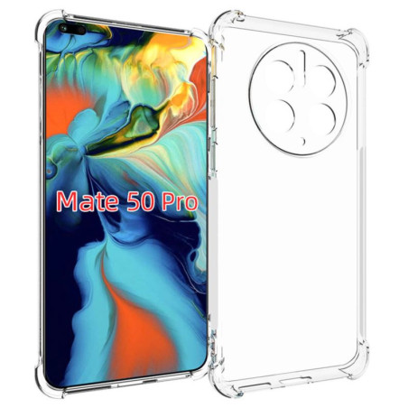 Etui Jelly Anti Shock na telefon Huawei Mate 50 Pro Draco-L29 bezbarwne