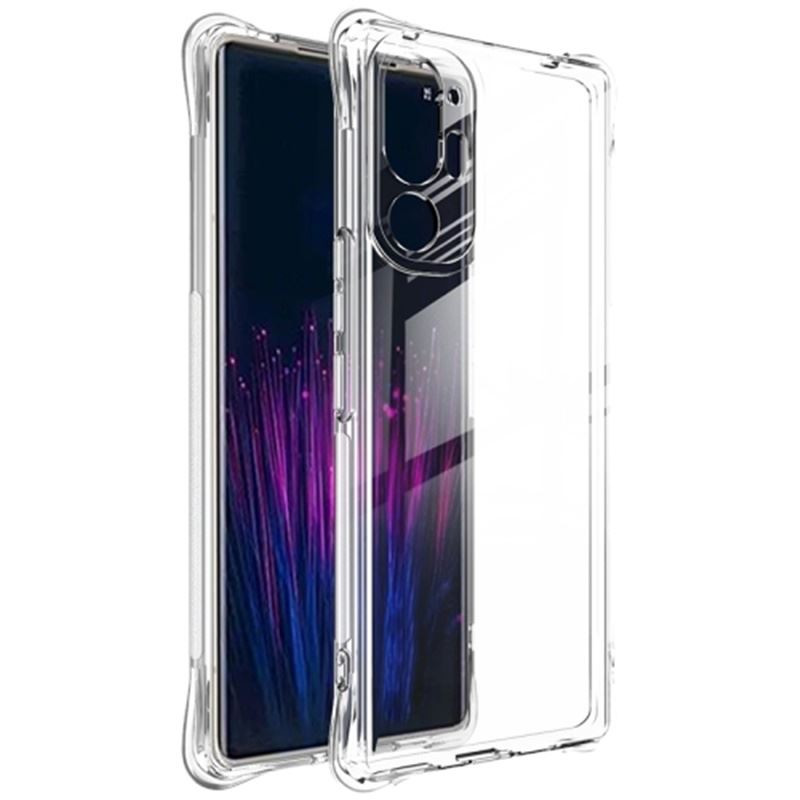 Etui Jelly Anti Shock na telefon HTC U24 Pro 5G bezbarwne